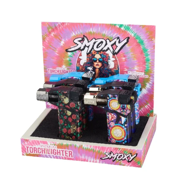 Smoxy Compact Torch Lighter - 6ct Display