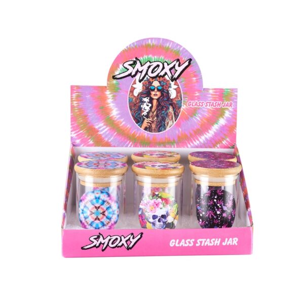Smoxygirl Glass Stash Jar
