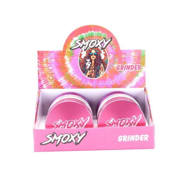 Smoxy Grinder 2 level - 63mm - 6ct Display